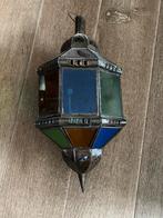 Marokaanse lamp, Huis en Inrichting, Lampen | Kroonluchters, Ophalen of Verzenden, Zo goed als nieuw, Glas