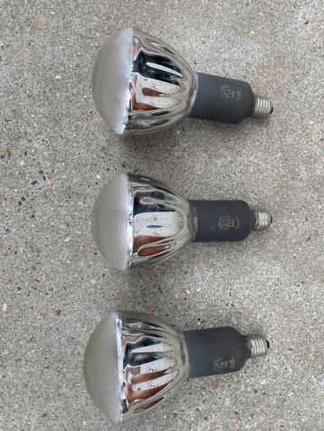 3 gloeilampen 125watt beschikbaar voor biedingen