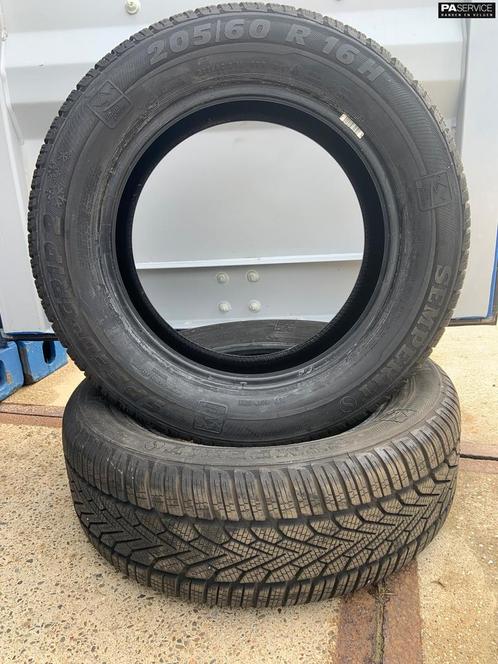 2x Demo Semperit  205 60 16 winterbanden 8,2 mm, Auto-onderdelen, Banden en Velgen, Velg(en), Gebruikt, Ophalen of Verzenden