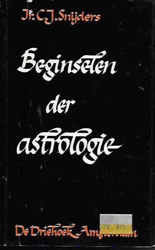 beginselen der astrologie(, Boeken, Studieboeken en Cursussen, Zo goed als nieuw, Ophalen of Verzenden