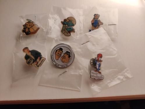 Diverse Pins (Nieuw-6 Stuks)-De Smurfen, Popeye, etc, Verzamelen, Speldjes, Pins en Buttons, Nieuw, Speldje of Pin, Figuurtje