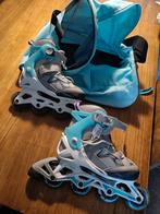 Verstelbare rollerskates maat 32-35 met draagtas, Sport en Fitness, Skeelers, Ophalen, Gebruikt