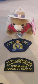 patch gendarmerie canada peluche royal police à cheval, Collections, Emblème ou Badge, Gendarmerie, Enlèvement ou Envoi