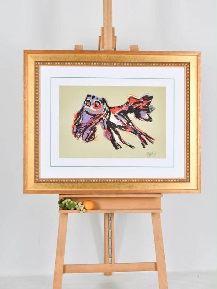 Karel Appel - Animal, Antiek en Kunst, Kunst | Litho's en Zeefdrukken, Ophalen