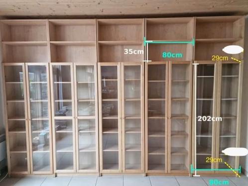 Bibliothèque Billy Ikea et surmeubles, Huis en Inrichting, Kasten | Boekenkasten, Gebruikt, Ophalen