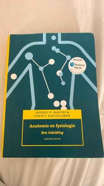 Anatomie en fysiologie, 8e editie met MyLab NL beschikbaar voor biedingen