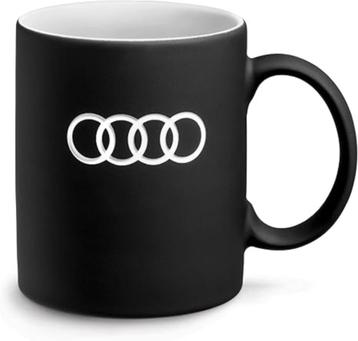 Audi mok | koffiemok | zwart | porselein | Nieuw beschikbaar voor biedingen