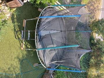 Trampoline, Kinderen en Baby's, Speelgoed | Buiten | Trampolines, Ophalen, Gebruikt