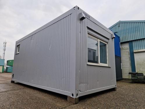 Kantoorunit / bouwkeet / woonunit 6x3m met keuken en toilet, Zakelijke goederen, Overige Zakelijke goederen, Ophalen