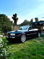Audi 80 cabrio 1992 , Indigo blauw, 82.000km als NIEUW!, Auto's, Cabriolet, Blauw, 2300 cc, Leder