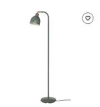 Grijs groene vintage staanlamp, Huis en Inrichting, Ophalen, Nieuw, Metaal, 100 tot 150 cm