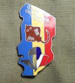 insigne para. francais / Opération pastenague au TCHAD., Verzenden, Landmacht, Embleem of Badge