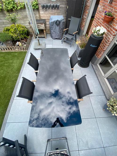 Tuinset., Tuin en Terras, Tuinsets en Loungesets, Gebruikt, Tuinset, Aluminium, Ophalen