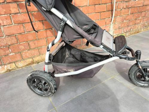 Mountain buggy met alle toebehoren, Enfants & Bébés, Buggys, Utilisé, Maxi-Cosi, Protection de pluie, Dossier réglable, Couverture pieds