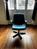 Chaise de coiffure Vintage Turquoise, Huis en Inrichting, Stoelen, Ophalen, Blauw, Vintage, Eén