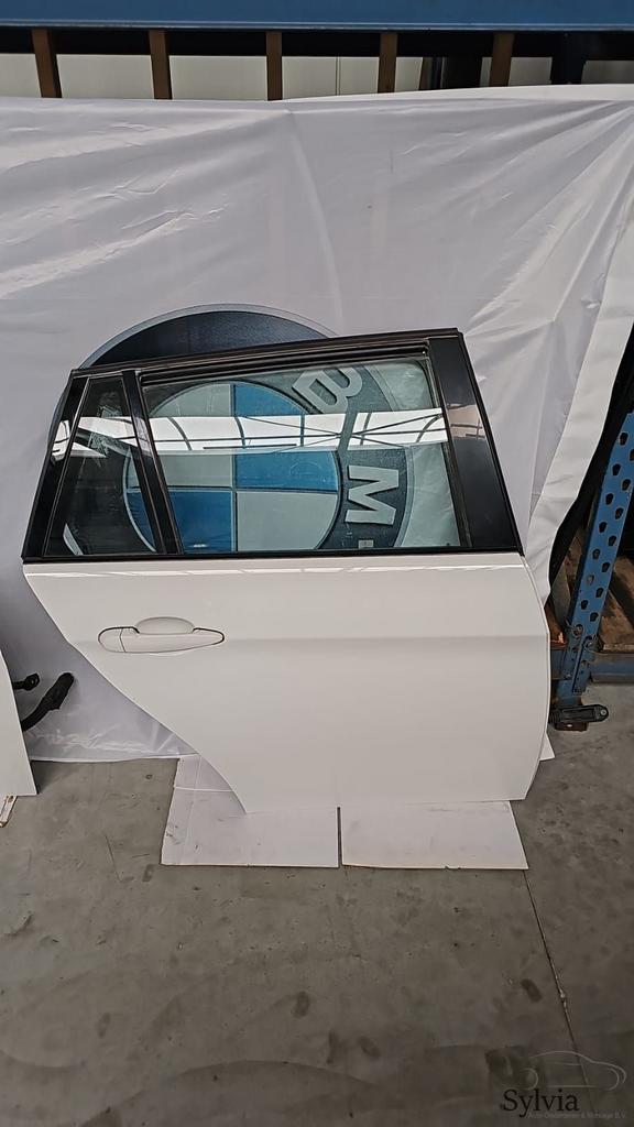 rechts Achter deur portier BMW 1 serie  F20+ LCi  Alpinweiss, Auto-onderdelen, Carrosserie, Deur, BMW, Gebruikt, Ophalen of Verzenden