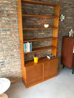 Belle étagère murale vintage du milieu du siècle, Maison & Meubles, Armoires | Bibliothèques, Enlèvement, Utilisé