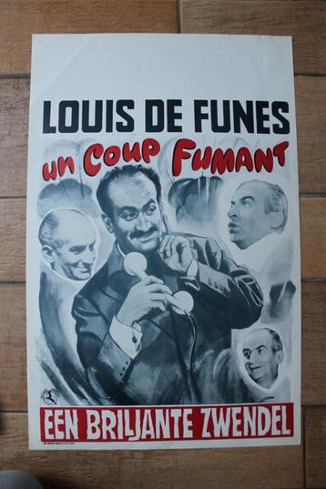 filmaffiche Louis De Funes un coup fumant filmposter beschikbaar voor biedingen