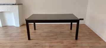 Table à manger Ikea 8 personnes, 150 à 200 cm, Cinq personnes ou plus, Comme neuf, Enlèvement