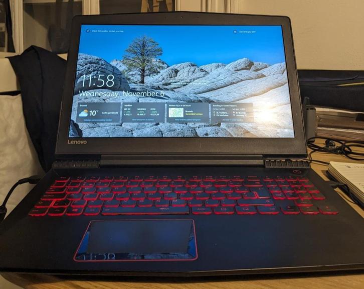 Lenovo Legion Y520 gamelaptop, Computers en Software, Windows Laptops, Nieuw, 15 inch, HDD, SSD, 2 tot 3 Ghz, 32 GB, Qwerty, Met videokaart