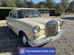 Mercedes-Benz 200D | 1968 | Route 66 Auctions, Auto's, Oldtimers, Zwart, Mercedes-Benz, Bedrijf, Handgeschakeld