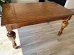Uitschuifbare eiken tafel, Ophalen