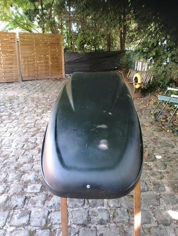 A Vendre coffre de toit + barres de toit, Autos : Divers, Coffres de toit, Enlèvement, Utilisé