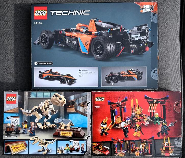 Pakket 3 dozen LEGO vanaf 6 jaar, Kinderen en Baby's, Speelgoed | Duplo en Lego, Nieuw, Lego, Complete set, Ophalen of Verzenden