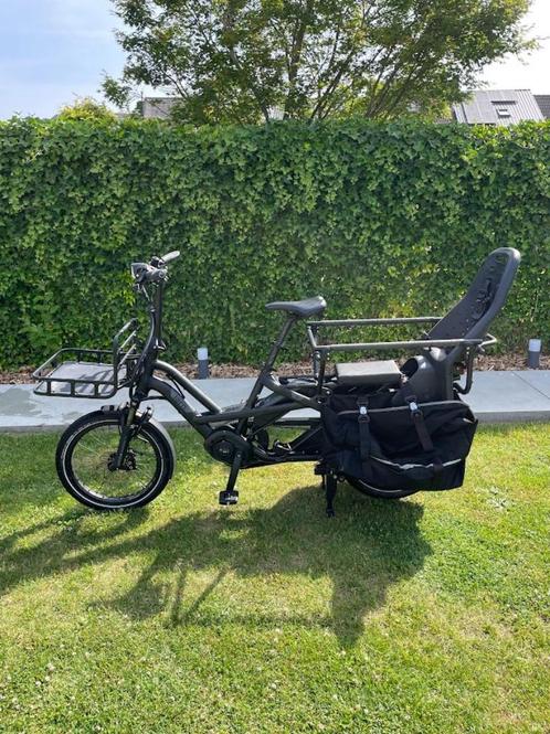 TERN GSD S10 BLACK 500WH - 2022, Fietsen en Brommers, Elektrische fietsen, Gebruikt, Overige merken, 50 km per accu of meer, Ophalen