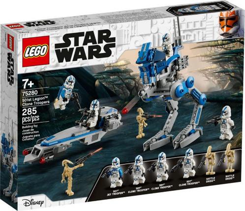 75280 LEGO - 501st Legion Clone Troopers, Kinderen en Baby's, Speelgoed | Duplo en Lego, Nieuw, Lego, Complete set, Ophalen of Verzenden