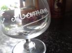 Glas in christal Val St.Lambert gegraveerd Maman. Moederdag, Ophalen of Verzenden, Nieuw, Overige materialen, Glas of Glazen