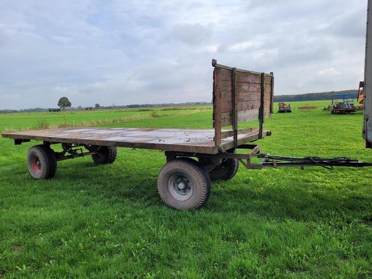 Landbouw wagen 6.4 x2.25 mtr, Hobby en Vrije tijd, Overige Hobby en Vrije tijd, Gebruikt, Ophalen