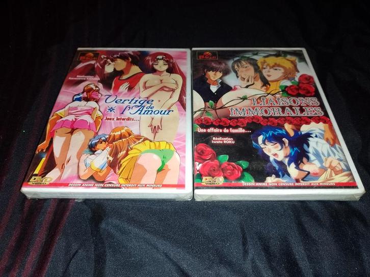Te koop set van 2 manga-dvd's voor volwassenen, Cd's en Dvd's, Dvd's | Overige Dvd's, Nieuw in verpakking, Vanaf 16 jaar, Ophalen of Verzenden