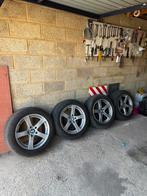 Kit hiver BMW 5x120 225/55/17, Auto-onderdelen, Banden en Velgen, Ophalen, Gebruikt, Banden en Velgen, 17 inch