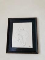 grote tekening josé vermeersch, Antiek en Kunst, Ophalen