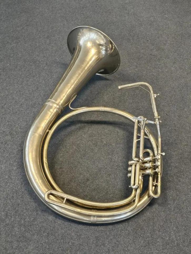 F&L Décart Bros. Eb Helicon Tuba, Muziek en Instrumenten, Blaasinstrumenten | Overige, Gebruikt, Koperblazer, Ophalen