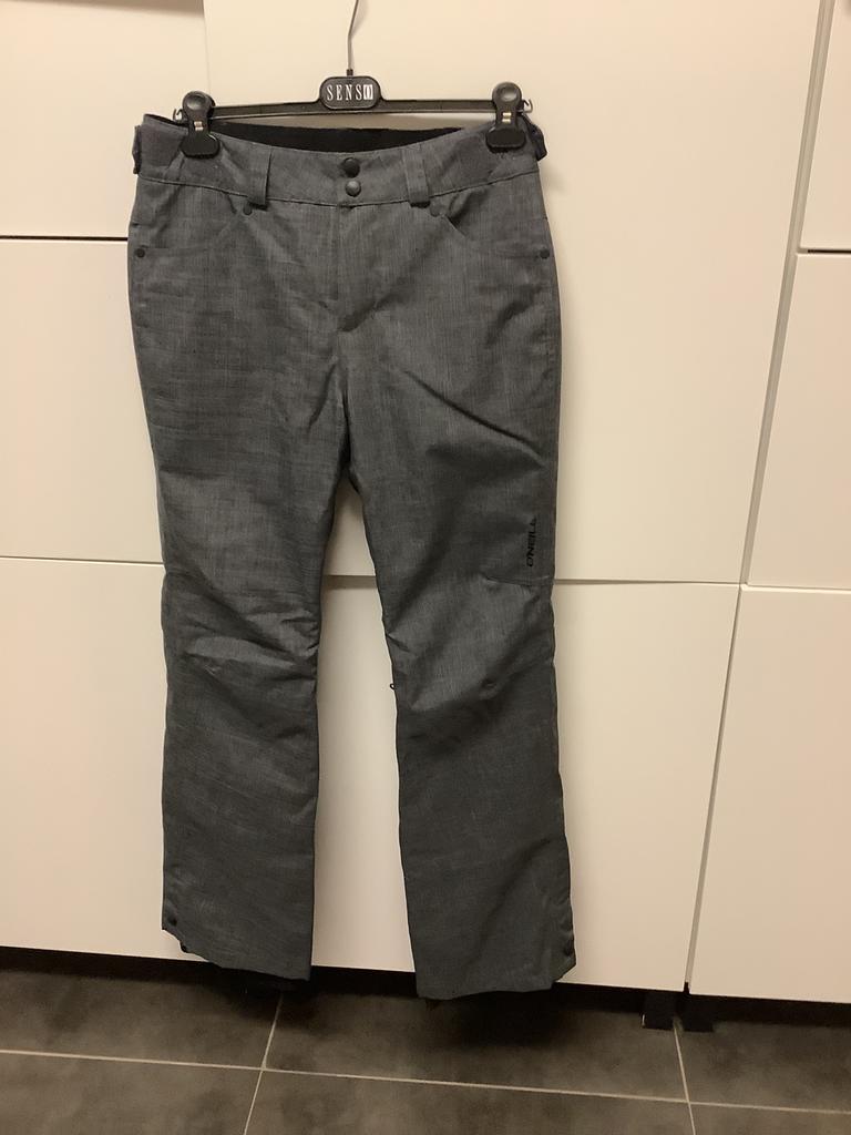 Skibroek, Ophalen of Verzenden, Zo goed als nieuw, Maat 36 (S), Grijs