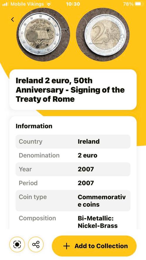 Mooie Ierse 2€ munt, Postzegels en Munten, Munten | Europa | Euromunten, Losse munt, 2 euro, Ierland, Ophalen