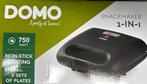 Domo 2 in 1 croque/wafel, Elektronische apparatuur, Ophalen of Verzenden, Nieuw