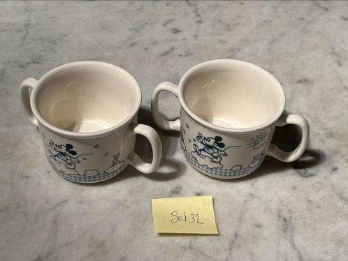 Boch Donaldson Disney - twee drinktassen kind (set 32), Huis en Inrichting, Keuken | Servies, Zo goed als nieuw, Ophalen