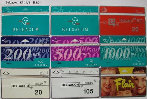 Telefoonkaarten Belgacom Kp 19 (25 stuks), Verzamelen, Telefoonkaarten, Ophalen of Verzenden