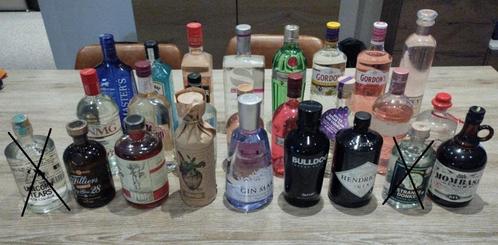 Lot van 23 flessen Gin ( Nieuw & sealed ), Verzamelen, Wijnen, Nieuw, Overige typen, Vol, Ophalen of Verzenden