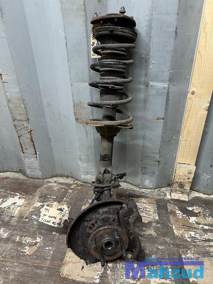 TOYOTA YARIS P1 rechts voor veerpoot fusee 1999-2005, Auto-onderdelen, Ophanging en Onderstel, Toyota, Gebruikt, Ophalen of Verzenden