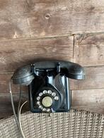 Oude hangtelefoon met draaischijf, Telecommunicatie, Vaste telefoons | Niet Draadloos, Ophalen, Met draaischijf
