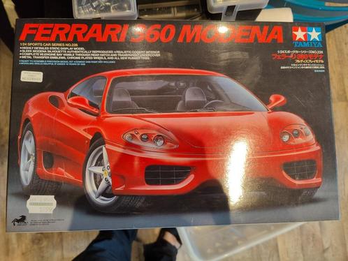 Tamiya Ferrari 360 Modena, Hobby en Vrije tijd, Modelbouw | Auto's en Voertuigen, Nieuw, Auto, Groter dan 1:32, Tamiya, Ophalen of Verzenden