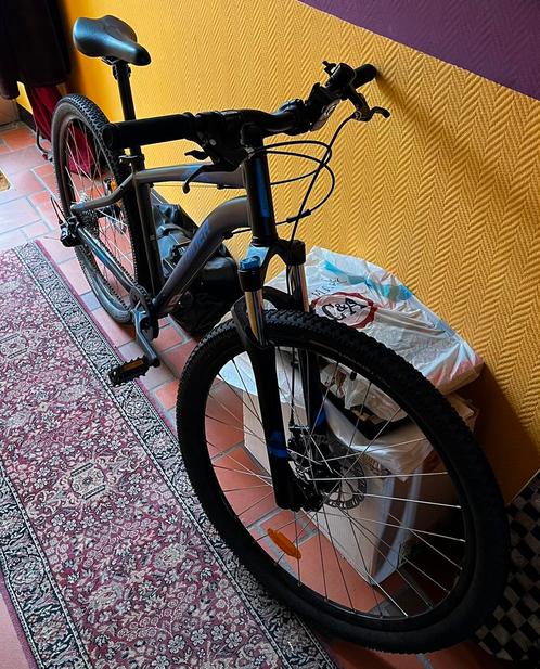 Mountainbike rockrider st 120 grijs - zeer goede staat, Fietsen en Brommers, Fietsen | Crossfietsen en BMX, Zo goed als nieuw