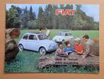 Folders Fiat 500 Sunroof-Giardiniera - 600D + Miniature SEAT, Livres, Autos | Brochures & Magazines, Comme neuf, Enlèvement ou Envoi