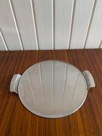 Dienblad, Huis en Inrichting, Woonaccessoires | Dienbladen, Ophalen, Gebruikt, Rond, Metaal