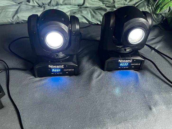 Moving head beamz, Musique & Instruments, Lumières & Lasers, Comme neuf, Enlèvement