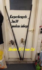 Karperhengels, Watersport en Boten, Ophalen, Zo goed als nieuw, Werphengel